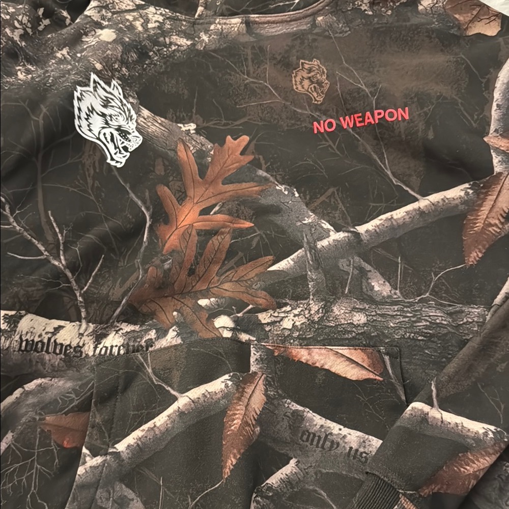 Wolves Camouflage Graphic Men's Shirt